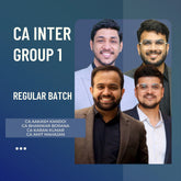 CA Inter Group 1 Combo | Regular Batch | For Jan 26 & May 26 Exams